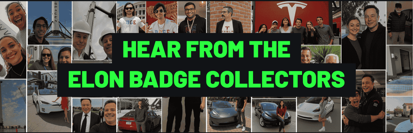hear from the elon badge
